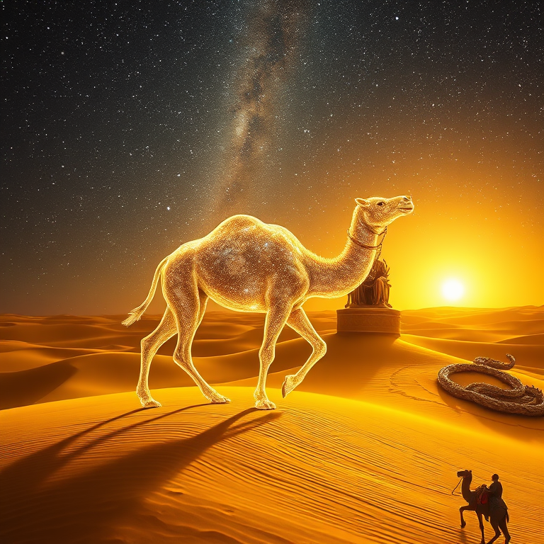 The Celestial Camel: Thus let us walk with reverent grace